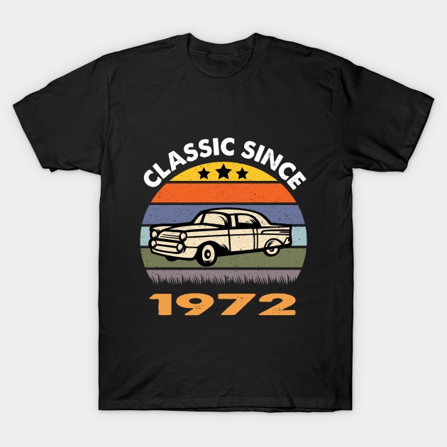 1972 Birthday T-Shirt by othmane4